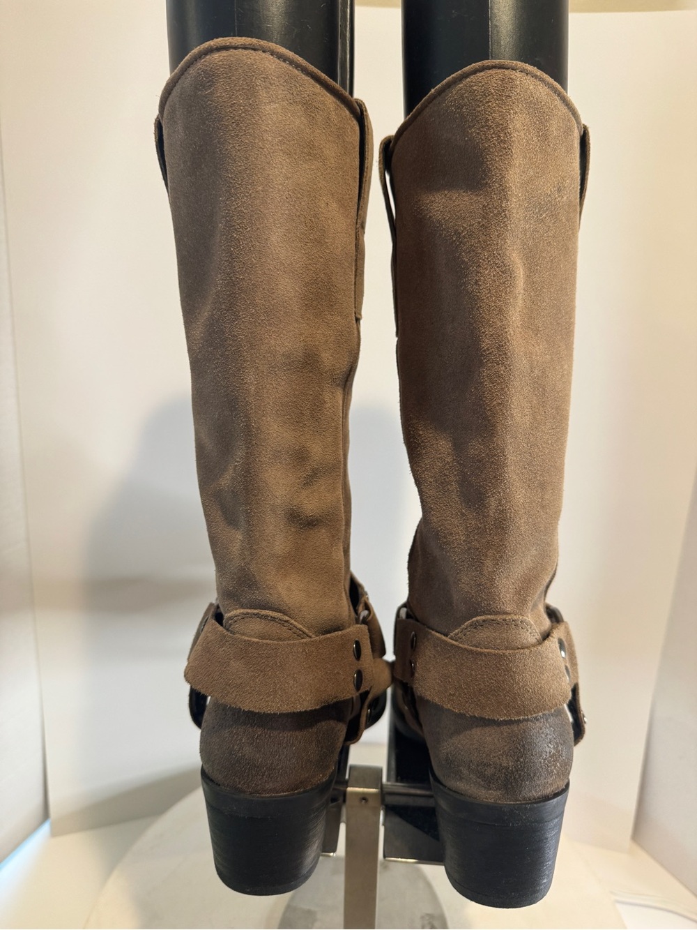 Steve Madden RUSKIN 8.5 Narrow Calf M, TAUPE SUEDE - Picture 5 of 8